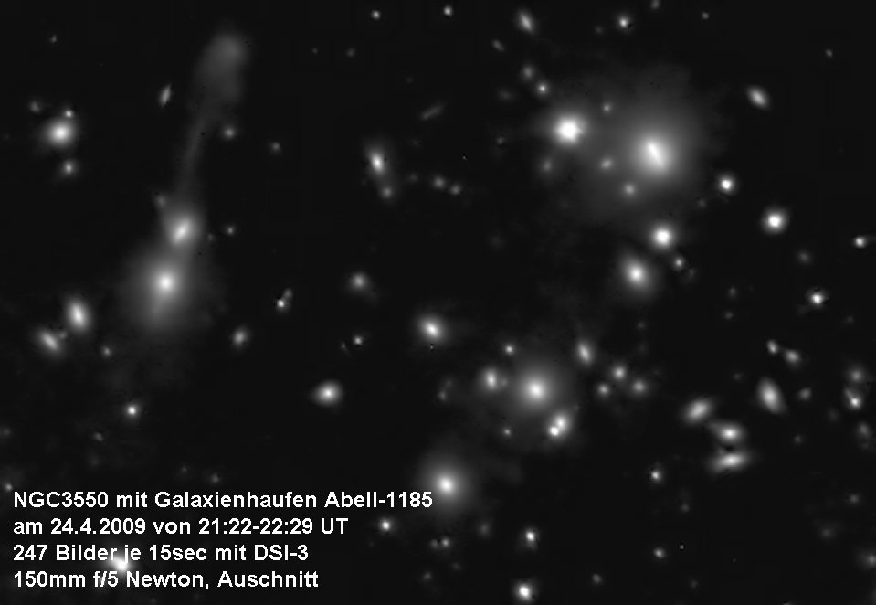 NGC 3550 mit Abell 1185